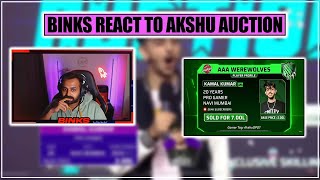 8bitBinks69  TbOnetv  AnkkitaC REACT TO 8bitAKSHU07 AUCTION IN PLAYGROUNDGLOBAL S2 [upl. by Ahgem398]