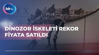 DİNOZOR İSKELETİ REKOR FİYATA SATILDI [upl. by Snoddy]