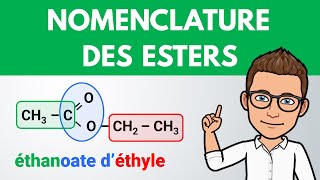 Nomenclature des ESTERS ✅ Chimie organique [upl. by Sumahs]