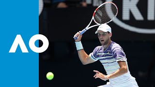 Gael Monfils vs Dominic Thiem  Match Highlights 4R  Australian Open 2020 [upl. by Shirley]