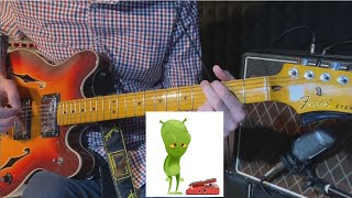 Radiohead  Subterranean Homesick Alien  Guitar cover [upl. by Etteinotna]