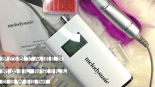 MelodySusie Nail Drill Unboxing Demo amp Review  Amazon Prime [upl. by Pammi996]