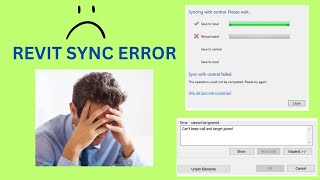 Revit sync with central failed [upl. by Eiddet]