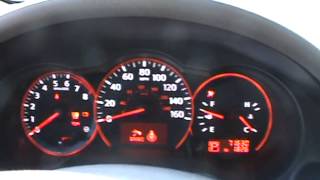 2007 Nissan Altima Dash amp Cold Start [upl. by Ahsikal]