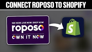 How To Connect Roposo To Shopify 2024 Full Tutorial [upl. by Cassandra]