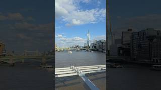 Wonderful Views from Millennium Bridge London shorts travel london [upl. by Myrtle459]