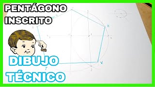 PENTÁGONO  inscrito en CIRCUNFERENCIA💥🚀 [upl. by Darum141]