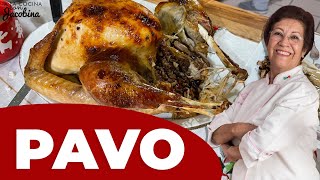 COMO HACER PAVO NAVIDEÑO  COMO HACER PAVO FÁCIL CENA DE NAVIDAD CON PAVO COMO HACER PAVO HORNEADO [upl. by Laiceps]