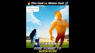 The Fire God and Water God fighting for last tree on Earth shorts [upl. by Temme]