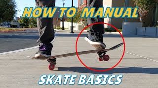 5 Tips for Perfect Manuals Jason’s Skate Basics [upl. by Ahsinrat781]