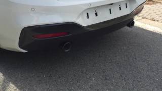 My new BMW M135i stock exhaust [upl. by Atnes]