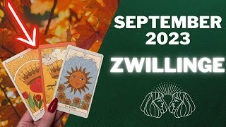 Zwillinge ♊️  Monatshoroskop  September 2023 [upl. by Oicneserc555]