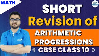 Arithmetic Progression Class 10 Full Chapter CBSE NCERT  Class 10 Maths  Learn with Madhu  ICSE [upl. by Eilla]