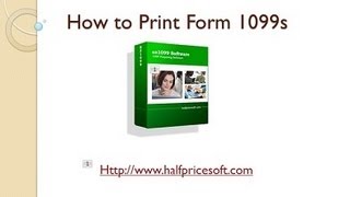 How to Print Form 1099s [upl. by Zacharie]