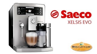 Saeco Xelsis Evo Espresso Machine Overview [upl. by Pacian]