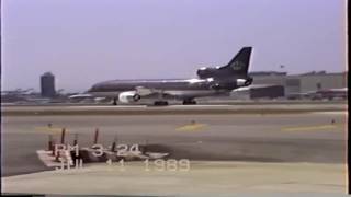 RARE VIDEO Royal Jordanian Lockheed L10113853 TriStar 500 Takeoff From JFK Airport [upl. by Odla129]