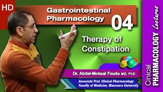 GIT Pharmacology Ar  04  Therapy of constipation [upl. by Muna]