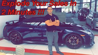 THE 2 MINUTE SALES TRAINING VIDEO that will EXPLODE your sales career [upl. by Ainer]