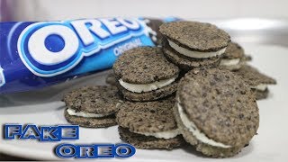 FALSAS GALLETAS OREO DE ACEITUNAS NEGRAS [upl. by Lehsreh680]