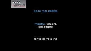 Ti Sento Matia Bazar karaoke con cori [upl. by Annim]