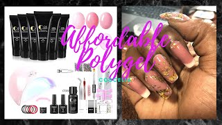 Coscelia Polygel Tutorial for Beginners  Full Affordable Nail kit  Amazon [upl. by Lune]