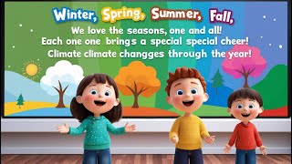 Learn Seasons Kids Video songs  Learning  Fun amp Learn [upl. by Fifine912]