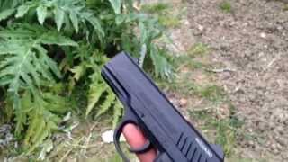 Gamo PT85 Blowback unboxing amp test ITA [upl. by Annauj261]