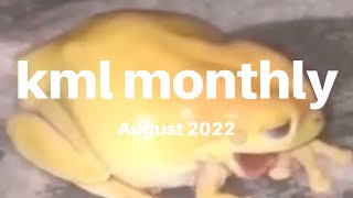 kml monthly meme compilation  August 2022 [upl. by Kciderf]