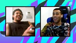 USMNT’s Weston McKennie and Tyler Adams Play FIFA 21 On “Called Up” [upl. by Annahsor]