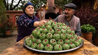 Traditional Georgian Spinach Pkhali Easy amp Healthy [upl. by Eralcyram486]