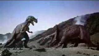 Ceratosaurus vs Triceratops from 1 Million Years BCflv [upl. by Lesde]