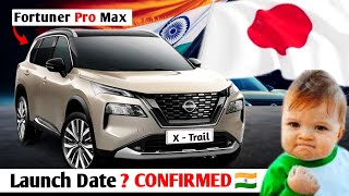 Nissan X trail 2024 india launchprice  fortuner rival SUV [upl. by Atiuqrehs]