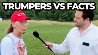 WATCH Trumpers Realize Their Stupidity In Real Time [upl. by Nylesoj]