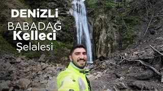 DENİZLİ BABADAĞ KELLECİ ŞELALESİ  YILAN GÖRDÜK  XWOLF 300 ile ATV VLOG [upl. by Enayd]