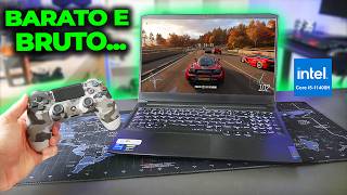 TESTEI VÁRIOS JOGOS NO NOTEBOOK GAMER DE R3000 RODOU BEM IDEAPAD GAMING 3I [upl. by Alodie]