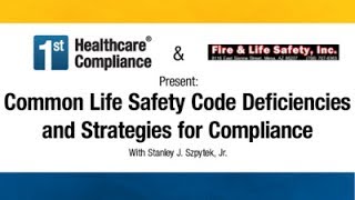 Common Life Safety Code Deficiencies and Strategies for Compliance [upl. by Blau]