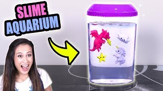 SLIME AQUARIUM MAKEN  MeisjeDjamila [upl. by Bates]