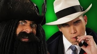 Epic Rap Battles of History  Behind the Scenes  Blackbeard vs Al Capone [upl. by Gan112]