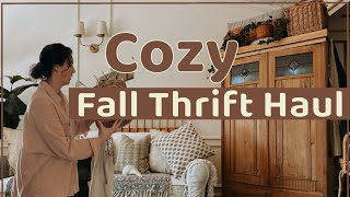 Thrifting Monterey with Friends  Fall Thrift Haul amp Vlog  unexpected home tour [upl. by Eugnimod]