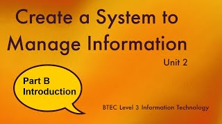 11 BTEC Level 3 Information Technology Unit 2 CSMI June 2022 Part B Intro Auto Vending Services [upl. by Bowyer868]