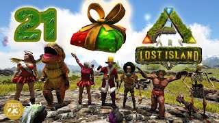 ARK Lost Island 21 Tausend Geschenke vom Himmel  Lets Play Gameplay Deutsch [upl. by Nivlam]