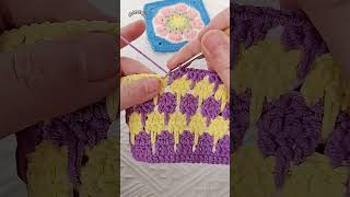 Crochet skills 크로 셰 뜨개질 기술 かぎ針編みの技術 Tığ işi becerileri Habilidades de crochê 뜨개질 shorts crochet [upl. by Rohclem48]