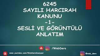 6245 sayılı harcırah kanunu 1 Sesli ve Görüntülü Anlatım [upl. by Einwahr]