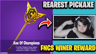 Mongraal Gets The Fncs Champion Pickaxe After Winning FNCS Trios With Mitro And TaySon [upl. by Lleddaw769]