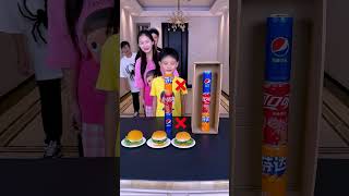 Sort The Cokes Who Succeeded In The Challenge 😂 Funnyfamily Partygames [upl. by Aierbma]