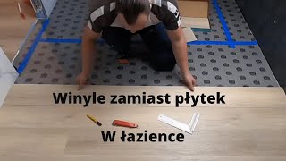 Układam panele winylowe w łazience u znanego jutubera  remont4you [upl. by Nuahsak]