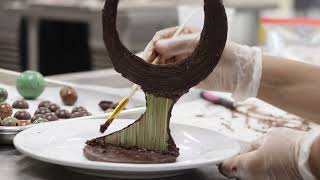 Culinary Arts Chocolate Sculptures  Florida Technical College [upl. by Aerbas]