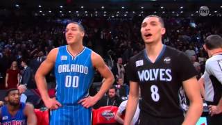 2016 NBA Slam Dunk Contest  Aaron Gordon vs Zach LaVine HD Full [upl. by Edva]