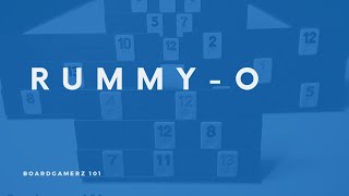 How to Play Tile Rummy Rummikub RummyO [upl. by Val]