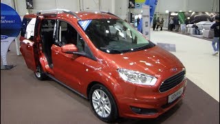 2018 Ford Tourneo Courier Titanium  Exterior and Interior  Autotage Hamburg 2018 [upl. by Towill]